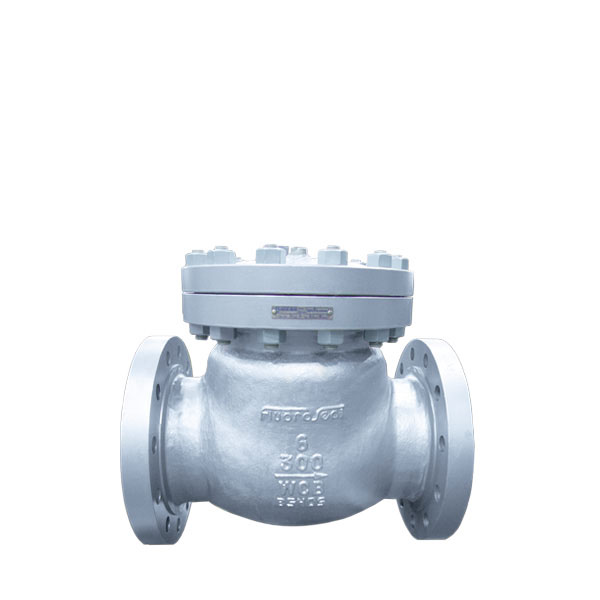 Swing-check-globe-valve-cast-steel-valve-FluroSeal