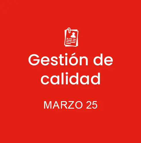 Responsable de Gestión Calidad