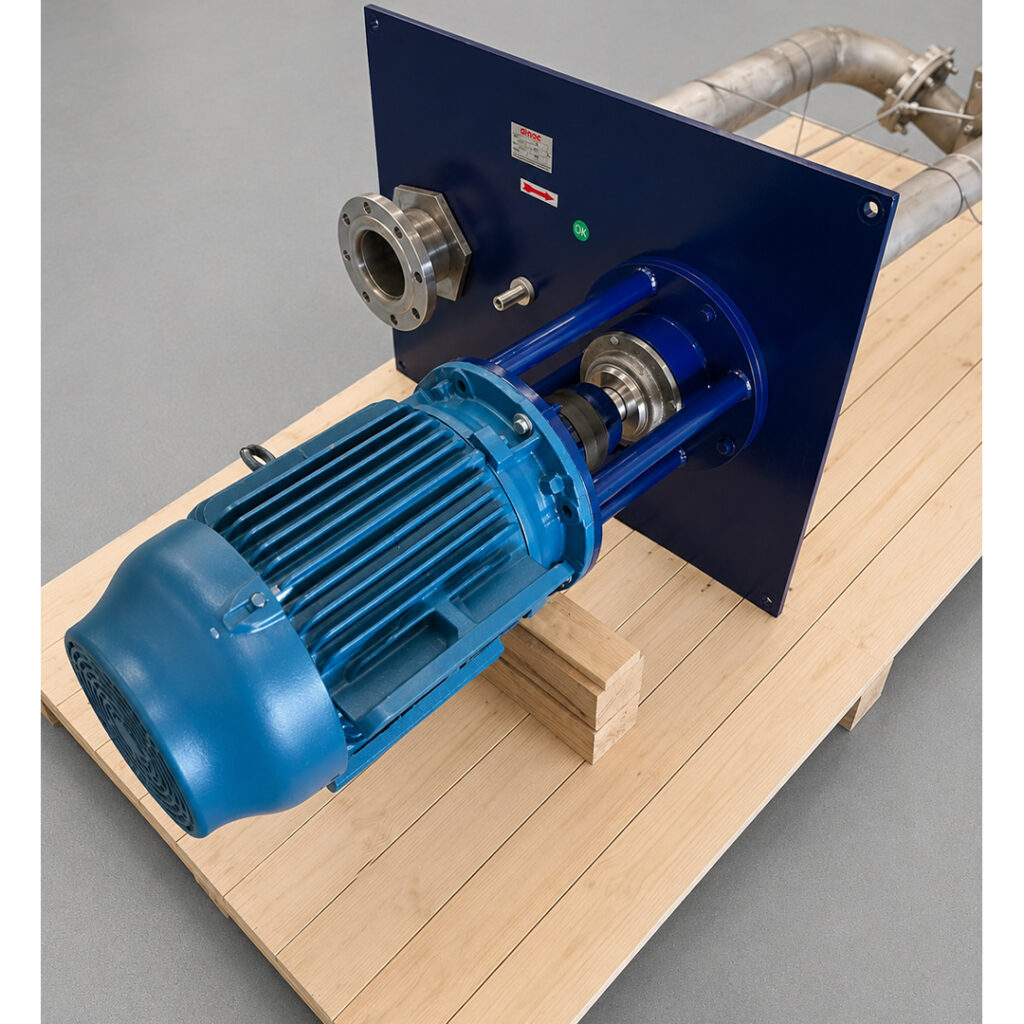 Bomba CAV 100 - 1600 mm en inoxidable para manejo de agua con sólidos