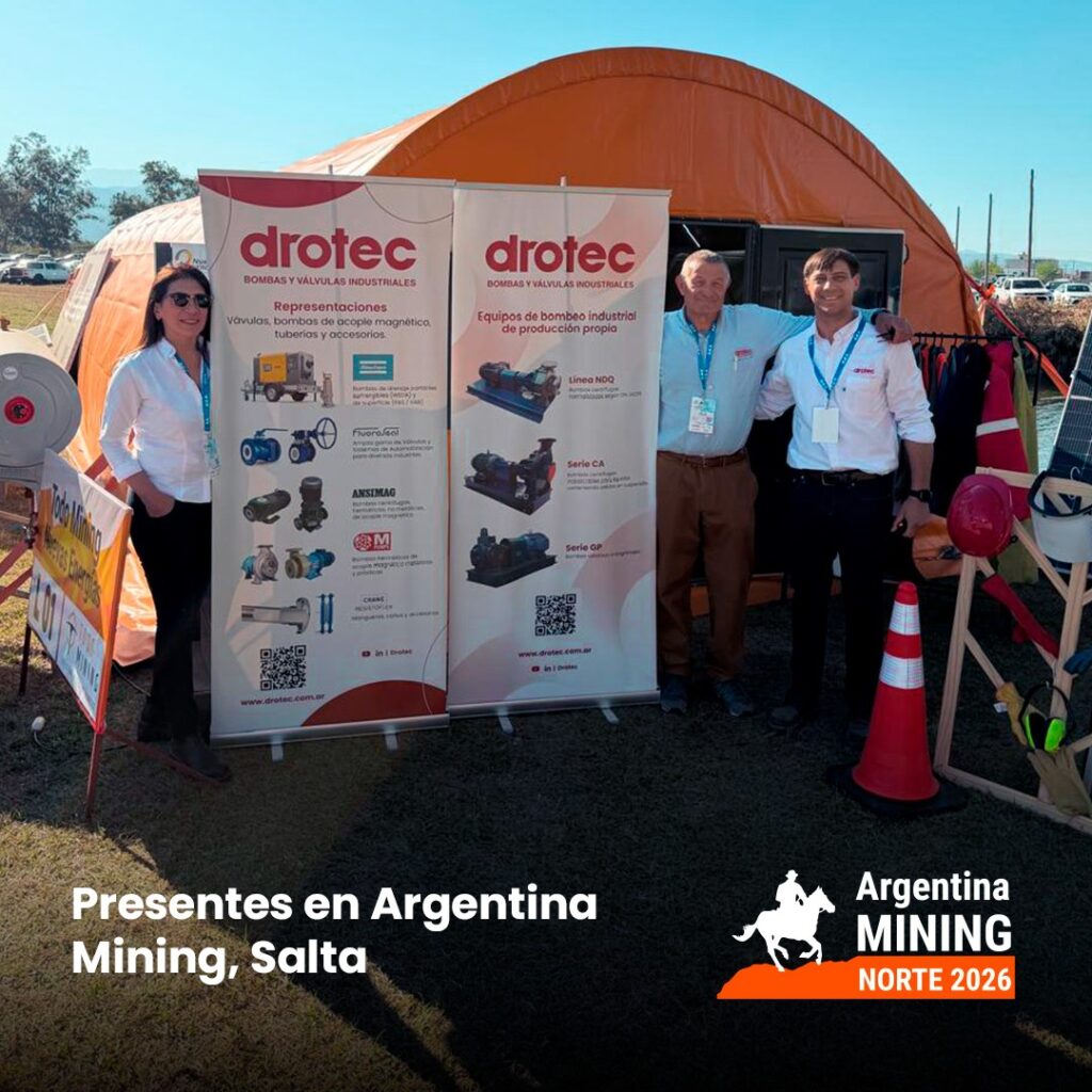 Drotec estuvo presente en Argentina Mining 2026